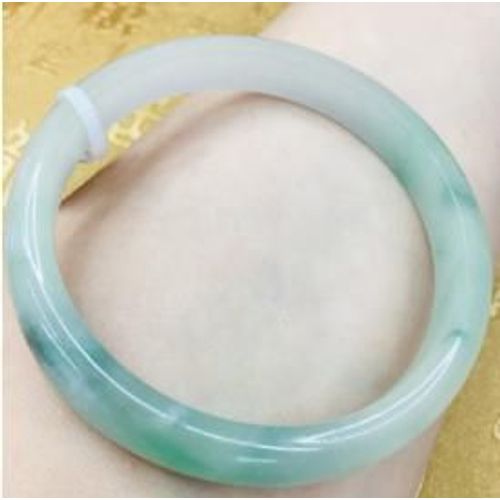 Bracelets En Jadite Naturelle Sculpte Pour Femmes, Bijoux De Princesse En Jade Vert Clair, Deux Couleurs, 54-61mm, Envoyer Un Certificat, Cadeaux