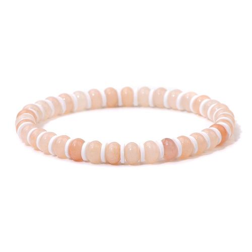 Bracelets En Pierre D't Pour Femmes Et Hommes, Bracelets D'espacement En Argile Polymre, Bracelet De Jaspe Naturel, Bijoux Bohmes, Navire De Chia, Mode