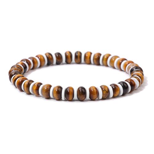 Bracelets En Pierre D't Pour Femmes Et Hommes, Bracelets D'espacement En Argile Polymre, Bracelet De Jaspe Naturel, Bijoux Bohmes, Navire De Chia, Mode