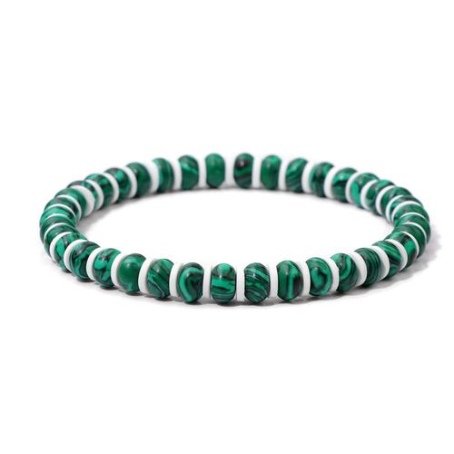 Bracelets En Pierre D't Pour Femmes Et Hommes, Bracelets D'espacement En Argile Polymre, Bracelet De Jaspe Naturel, Bijoux Bohmes, Navire De Chia, Mode