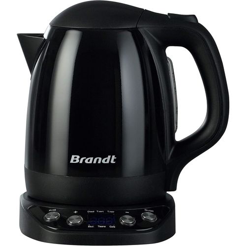 Brandt-BO1200EN-Bouilloire lectrique avec cran digital-Capacit 1,2L-6 programmes prenregistrs pour des boissons idales - Systme de chauffe trs prcis