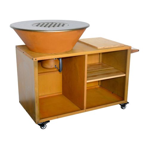 Brasro de cuisson D80cm - stromboli, corten