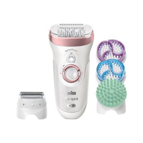 Braun Silk-pil 9 Skinspa Sensosmart 9/990 - pilateur - Sans Fil - Blanc/Rose Or