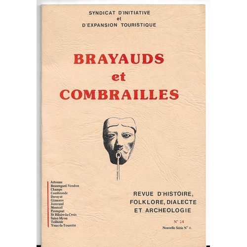 Brayauds Et Combrailles 1979 : Prhistoire Prompsat, Gallo-Romain  Glnat, Champs St Hilaire 