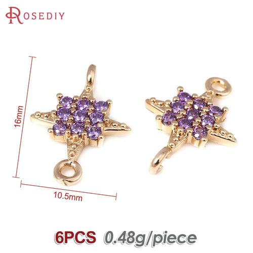 Breloques En Laiton Pour Documents En Or 18 Carats Pour Femmes, 2 Trous, toiles, Breloques Allergiques, Bijoux  Bricoler Soi-Mme, Collier Excutif, Boucles D'oreilles, Accessoires, 6 Pices