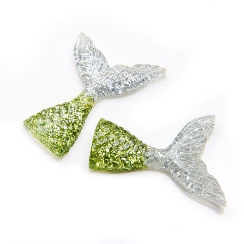 Breloques En Queue De Sirne Pour Bricolage, Accessoires De Remplissage Polymre, Jouets Lizun, Kit De Pte  Modeler Pour Enfant - Queue De Poisson C