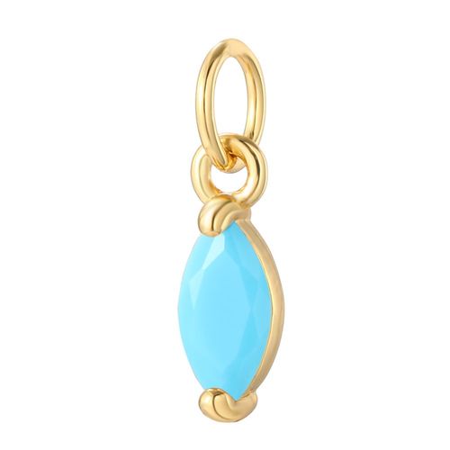 Breloques Goutte D'eau En Cristal Pour Bijoux, Pendentif En Or, Fournitures Excutives, Bohme, Mignon, Rouge, Bleu, Vert, Document