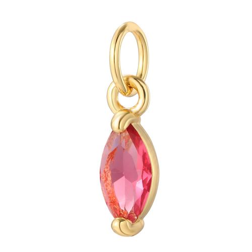 Breloques Goutte D'eau En Cristal Pour Bijoux, Pendentif En Or, Fournitures Excutives, Bohme, Mignon, Rouge, Bleu, Vert, Document