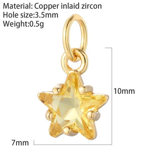 Breloques Mignonnes En Cristal Bohme, toile, Rouge, Vert, Bleu, Bijoux, Fournitures Excutives, Pendentif Dangle, Document Dor
