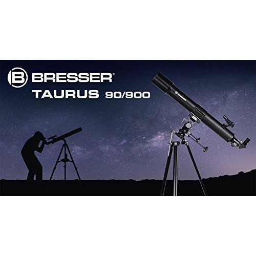 Bresser Taurus 90/900 Mpm Linsenteleskop Carbon Design