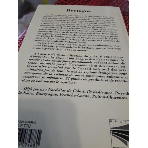 Bretagne - Produits Du Terroir Et Recettes Traditionnelles   de Froc Jean  Format Reli 
