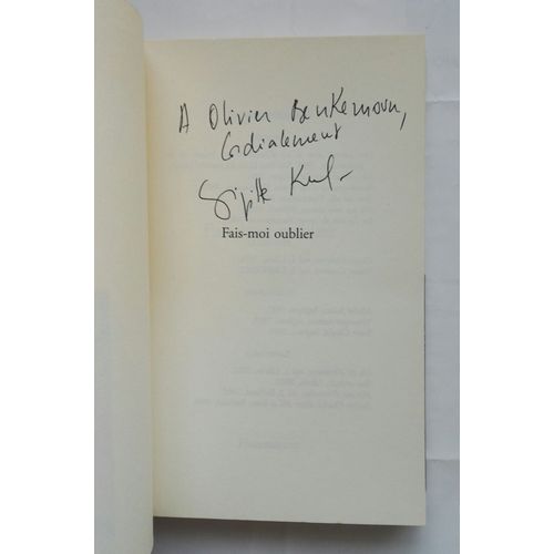 Brigitte Kernel Fais-Moi Oublier Avec Un Envoi Autographe Sign 2008 Flammarion