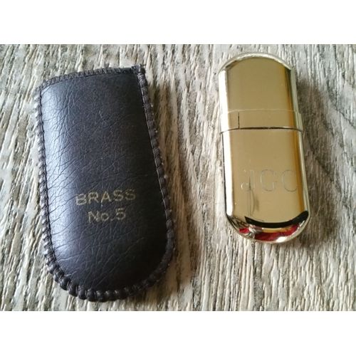 Briquet Brass N° 5 Paris Grave Aux Initiales Jgc Dans Son Étui D' Origine Rakuten