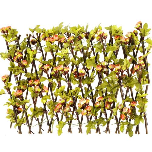 Brise-Vue Extensible En Lierre Synthtique Pour Balcon Et Terrasse  Rsistant Aux Uv, Facile  Installer, Aspect Naturel, 250 X 10 Cm