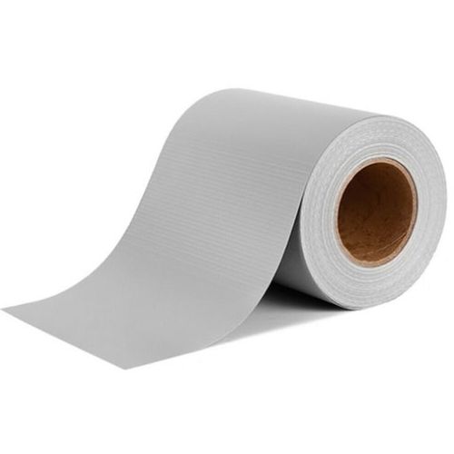 Brise Vue Occultant Clture En Pvc 450 G/M - 70 M X 19 Cm - 70 Clips De Montage - Gris Clair