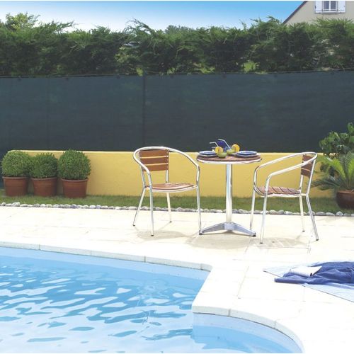 Brise Vue Tiss 95% Occultant - Vert- 1 X 5 M Totaltex