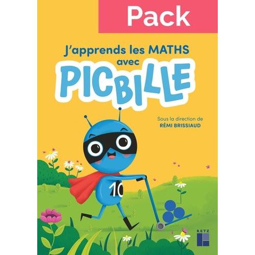 J'apprends Les Maths Avec Picbille Cp - Fichier De L'lve En 1 Volume (Pack De 10)    Format Grand Format 