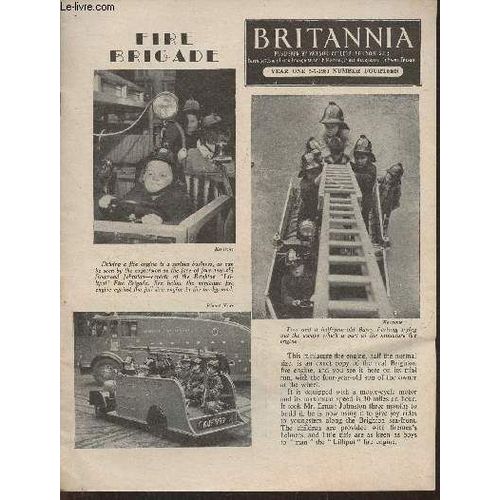 Britannia N14- 5-7-1951-Sommaire: Fire Brigade- Europe And The Island: (8) Nineteen Winters- Floodlight Over London- It Is Elementary, My Dear Watson! Can You Work This One Out(1)?-George Eliot(...)   de Collectif 