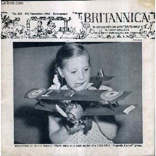 Britannica N183 November 1963 -   de COLLECTIF