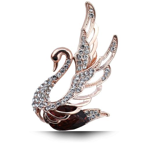 Broche De Camlia En Cristal Pour Femmes, Dcoration D'charpe, Broche De Fleur De Rose, pingle De Robe Imbibe De Filles, Design De Mode