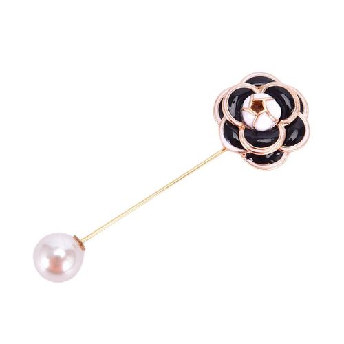 Broche De Pull  Longue Aiguille Pour Femmes, Accessoires De Col De Chemise  La Mode, Rose, Corsage, Camlia