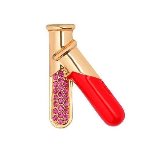 Broche En mail D'art Scientifique Cratif, Tube  Essai, Microscope  Adn, Formule Chimique, Badge En Mtal, pinglettes Punk, Cadeau De Bijoux Chimiques