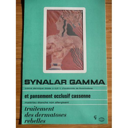 Brochure Des Laboratoire Cassenne Pour Synalar Gamma Repro  Le Prinde Des Lys Fresque Du Pallais De Cnossos Muse D'hraklion