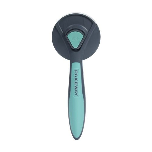 Brosse  aiguille en acier inoxydable, peigne autonettoyant pour l'pilation des animaux de compagnie, nettoyeur de nuds ouverts, tondeuse  une touche