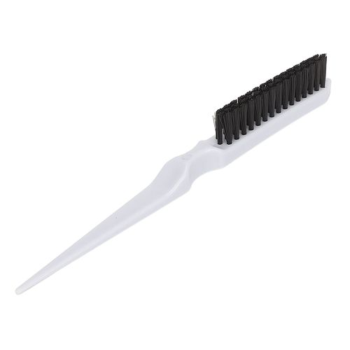 Brosse A Cheveux En Nylon Pour Hommes Et Femmes, Accessoire De Coiffure En Forme De Queue De Rat, Pour Le Crepage Du Dos, Violet Clair