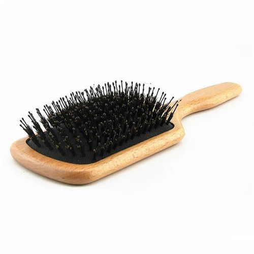 Brosse  Cheveux En Poils De Sanglier En Bois De Htre Design Peigne Gasbag Brosse  Cheveux De Massage Pour Cheveux Secs Et Humides