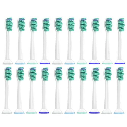 Brosse  Dents lectrique Pour Phil Hbery Srie 6/9 Hx6014,8/12/16/20,Buses Ips  Poils Souples Dupont,Ttes De - 20pcs-B8640