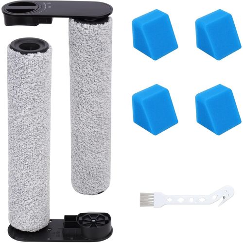 Brosse  Rouleau Et Filtre - Accessoires De Rechange Pour Aspirateur Eureka New430Bl/ Jonr Ed12, 2 Rouleaux De Brosse, 4 Filtres, 1 Brosse De Nettoyage[SSE7111643]