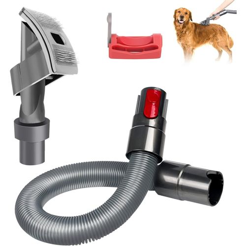 Brosse Aspirateur Chien Pour Dyson, Brosse  Poils D'Animaux, Avec Extension Tuyau Et Verrou De Gchette, Pour Dyson V7 V8 V10 V11 V12 V15[SSE7111232]