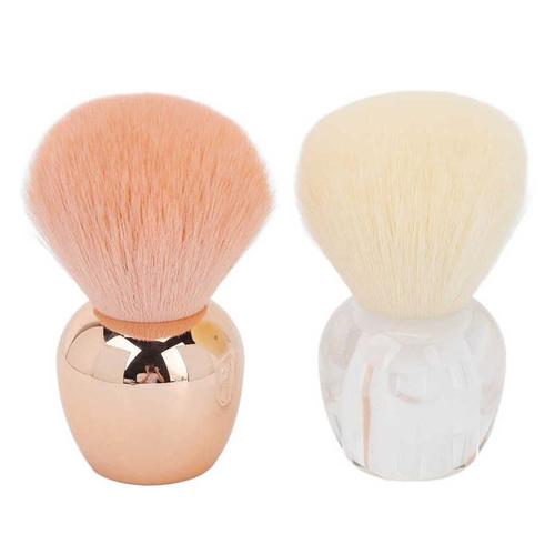 Brosse De Blush En Fiber Synthtique Pour Femmes, Brosse De Poudre Ample, Exquise Pour Salle De Poudre