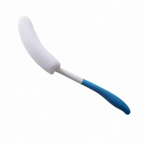 Brosse De Corps  Poigne Longue De 15,35 Pouces, Longue Poigne Incurve Brosse De Bain Antidrapante Facile  Atteindre, Fournitures De Bain Pour Personnes ges, Gommage Du Dos De Douche Pour Perso
