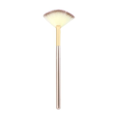 Brosse De Maquillage Semi-Circulaire, Douce, Perse,  Petits Reflets, Pour Fond De Teint, Nettoyant