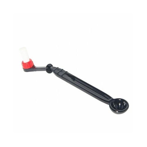 Brosse de nettoyage pour machine  expresso - Pelle  rinage arrire pour un entretien efficace et un retrait facile du marc de caf