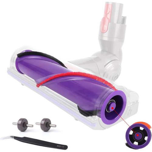 Brosse De Rechange Pour Dyson V8 Sv10, Accessoires De Rechange Pour Dyson V8 Sv10 Aspirateur (Entranement  4 Broches) No.967485-01[SSE7111536]