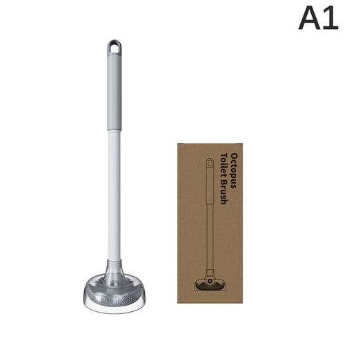 Brosse De Toilette En Poils De Gel Doux En Forme De Poulpe Avec Pince  piler Cache, Pas D'angle De Frquence, Fournitures Pour Livres, Hobooks