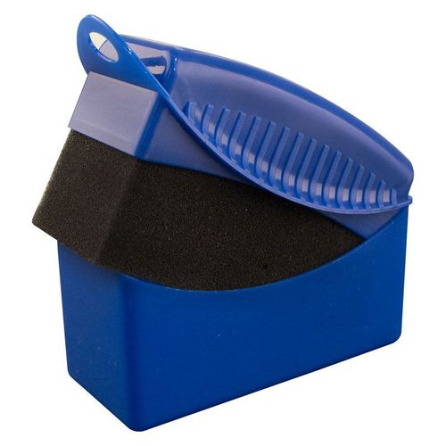 Brosse ponge  Cirer Et  Huiler Pour Pneu De Voiture Avec Housse, ponge  Cirer, Outil De Nettoyage (1 Pice, Bleu)