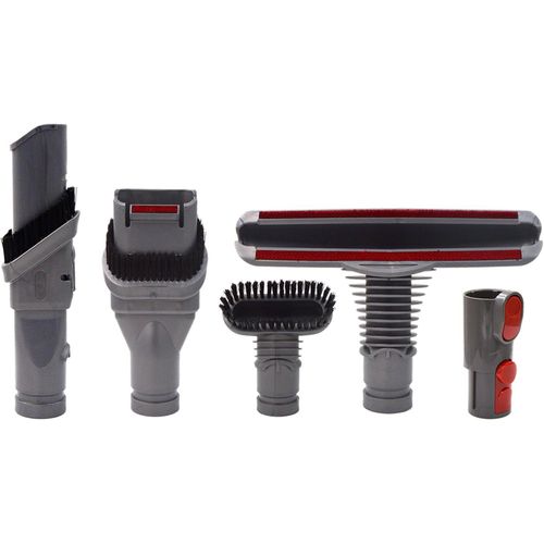 Brosse Kit Accessoires Pour Dyson V8 V7 V6 V10 Sv10 Sv11 Aspirateur Avec Adaptateur,Total Clean Pices Pour Dyson V6 Dc45 Dc35 Dc52 Dc29 Dc62 Dc33 Dc34(5 In 1)[SSE7111649]