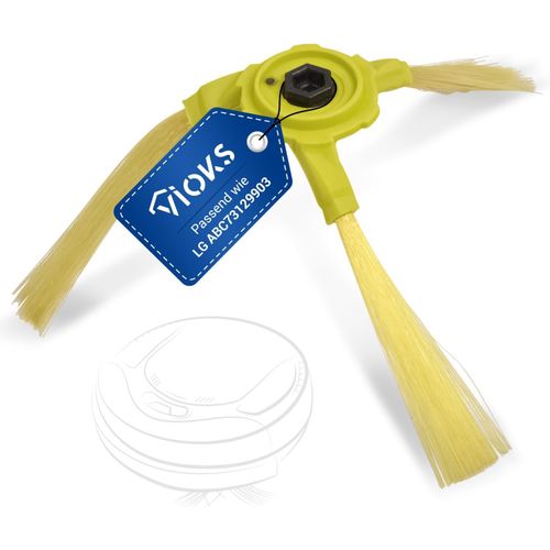 Brosse Latrale Gauche De Rechange Pour Abc73129901 Aspirateur Robot Vr62601Lv Vr6260Lv Vr6260Lvm & Pices De Rechange Pour Aspirateur Robot Vacuum[SSE7113736]