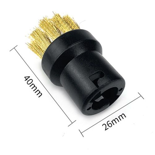 Brosse ronde pour nettoyeur  vapeur Karcher, buse  Jet complet, srie SC noire, balayeuse, accessoires de nettoyage de Robot