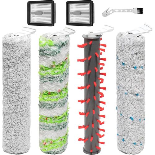Brosse Rotative Accessoires Pour Bissell Crosswave X7 Plus Cordless Pet, X7 Pro Pet 2955N,3479N,3011,3055, 3277,3279,3276A Pices De Rechange Pour Aspirateur, 4 Brosse Rotative, 2 [SSE7112035]