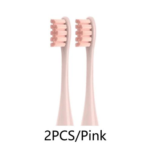 Brosses  Dents Soniques Remplaables,Recharges Sous Vide,Buses  Poils Souples Dupont,2-3 Pices - Type 2pink