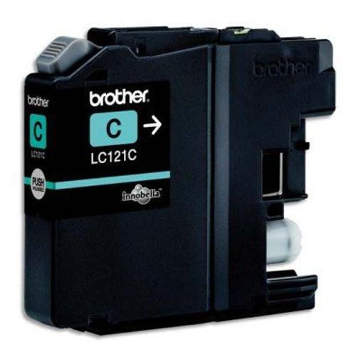 Brother Cartouche Jet D'encre Cyan Lc121c
