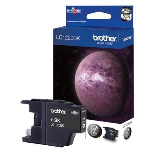 Brother Lc1220bkbp - Noir - Original - Blister - Cartouche D'encre - Pour Brother Dcp-J525, Dcp-J725, Dcp-J925, Mfc-J430, Mfc-J625, Mfc-J825; Mymio Mfc-J825