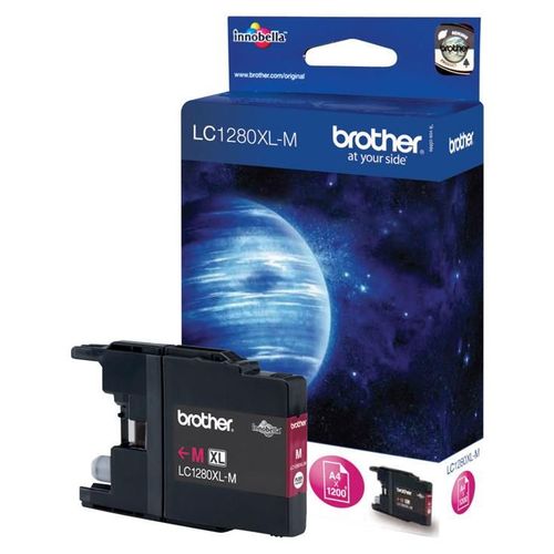 Brother Lc1280xlm - Magenta - Original - Cartouche D'encre - Pour Brother Mfc-J5910dw, Mfc-J6510dw, Mfc-J6710dw, Mfc-J6910dw