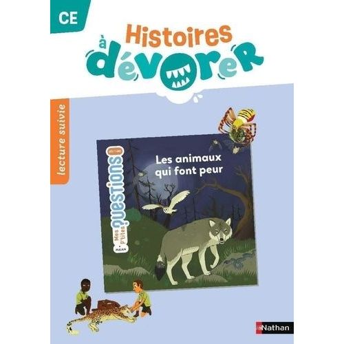 Lecture Suivie Ce Histoires  Dvorer - Les Animaux Qui Font Peur    Format Grand Format 