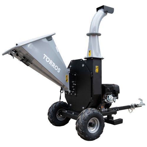 Broyeur De Vgtaux Herbes Et Feuillages Pro Tractable Thermique Essence 15cv 420cc 120mm Avec Dmarrage lectrique Torros Hdk120